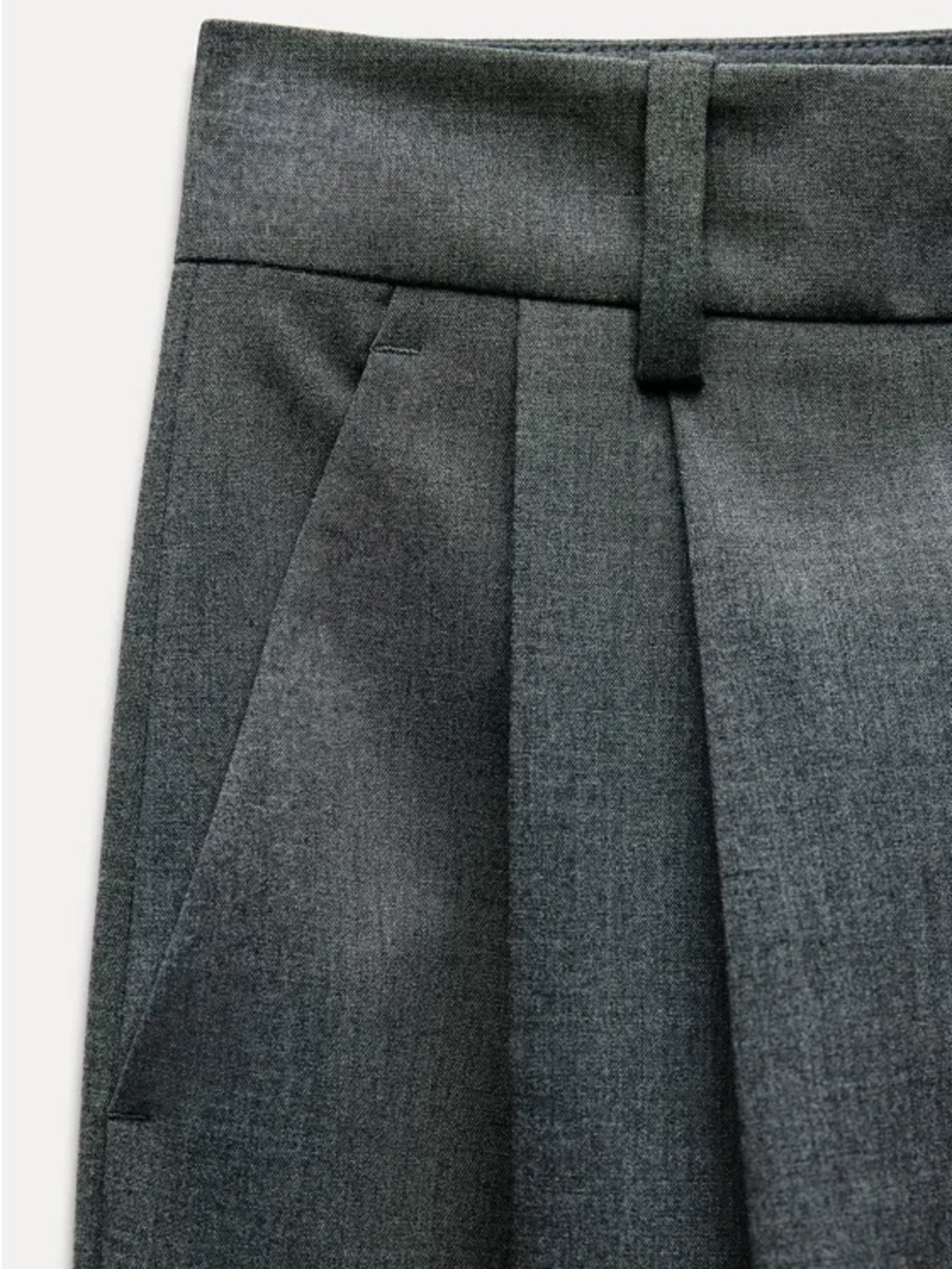 🩶Zara // Wide Leg Pleated Trousers🩶 - Picture 14 of 14